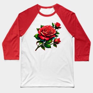 Wild Rose Baseball T-Shirt